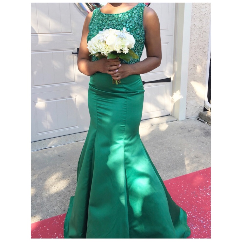 Angela & Alison Two-piece prom dress